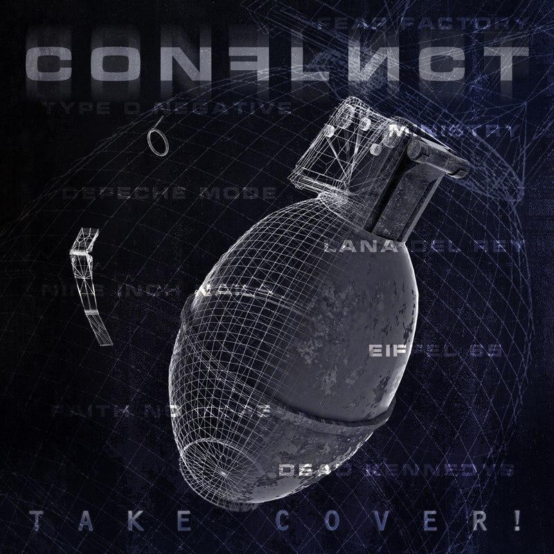 CONFLICT — «Take Cover!» (2017) [слушать, скачать альбом]